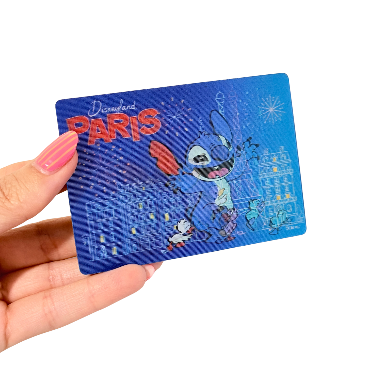 Imán Lenticular Stitch Disneyland Paris