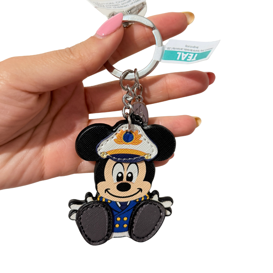 Bag Charm Llavero Mickey Mouse Capitán | Disney Cruise Line