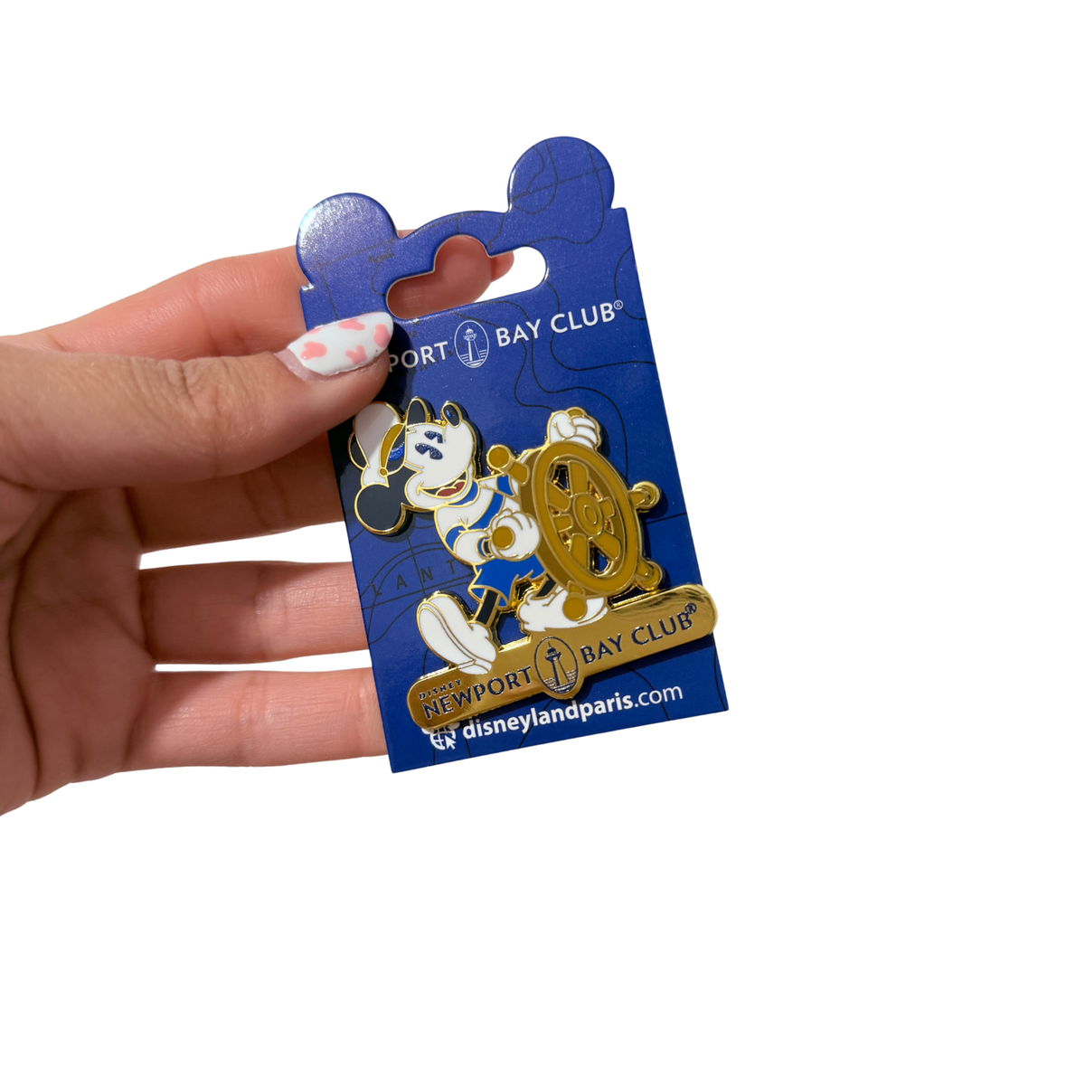 Pin Hotel Newport Bay Club Mickey Mouse Captain Disneyland