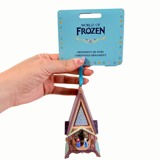 Adorno Reloj Arendelle Elsa Anna World of Frozen
