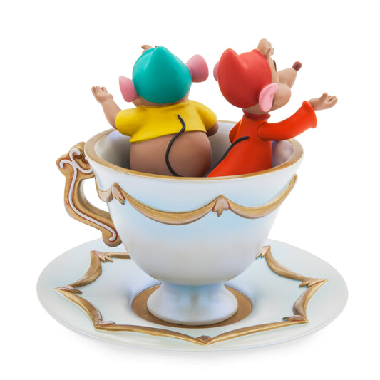 Figura Taza Ratones Gus y Jack La Cenicienta Disneyland Paris