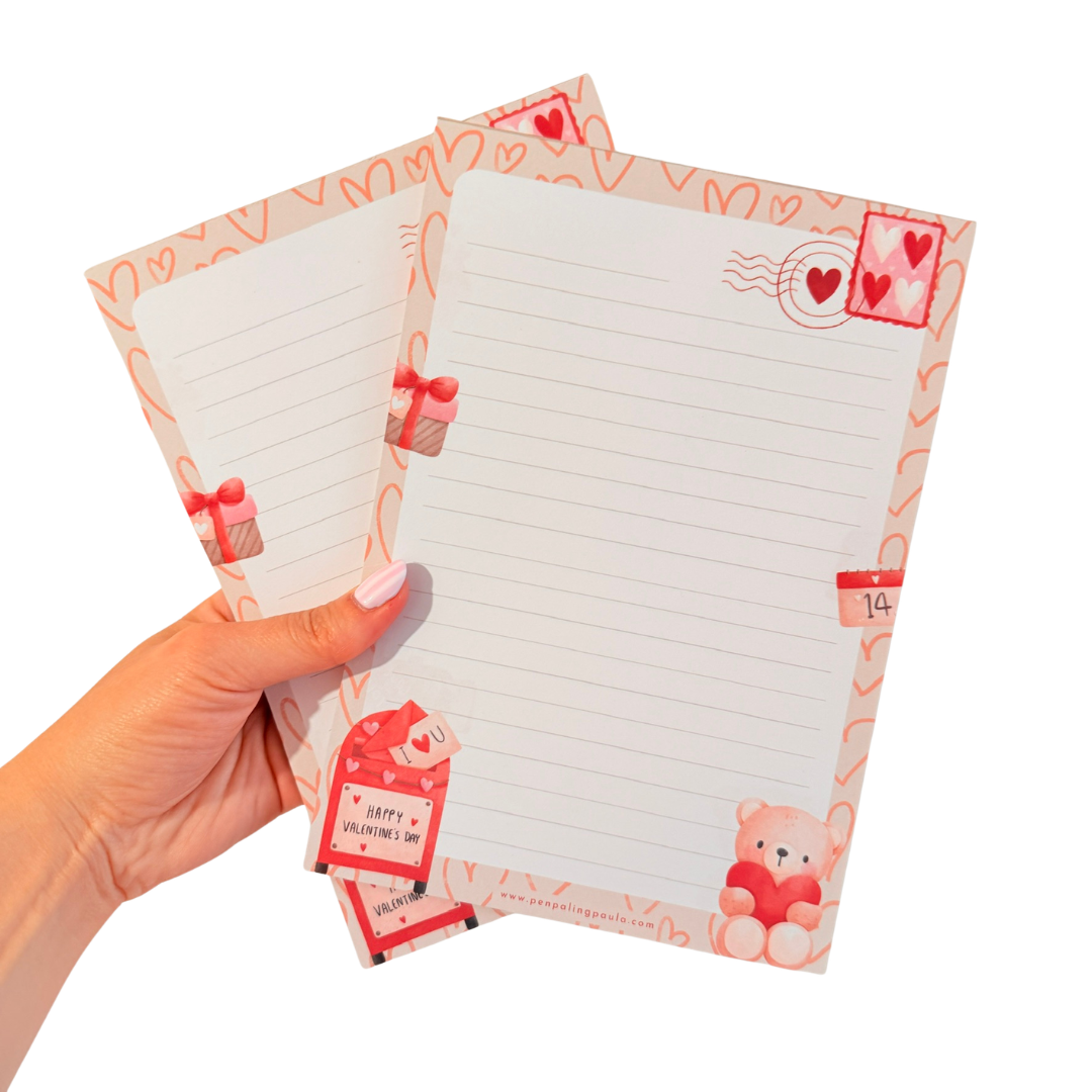 Bloc de notas LOVE San Valentin
