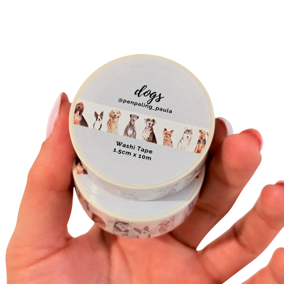 Washi tape Perros