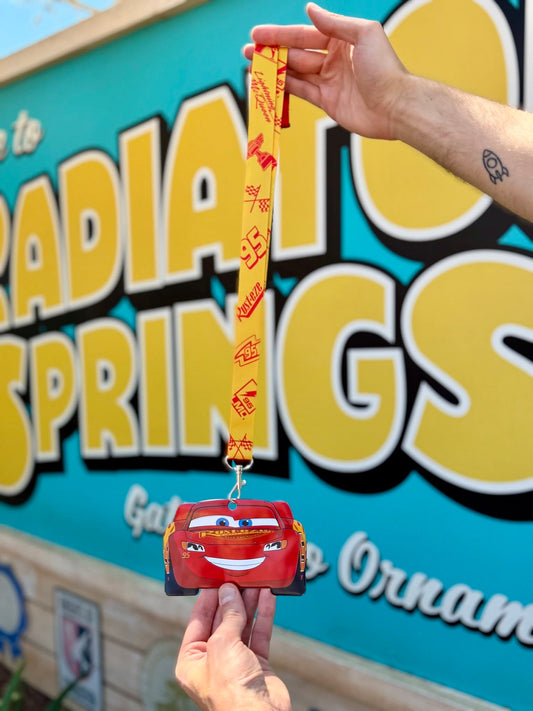 Lanyard Rayo McQueen Cars Pixar Disneyland Paris