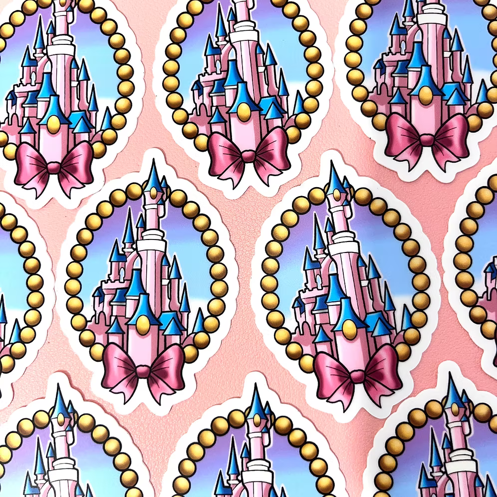 Pegatina Magic Castle Disneyland Paris