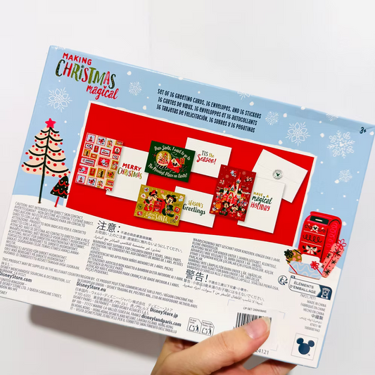 Set postales Navidad Disneyland París