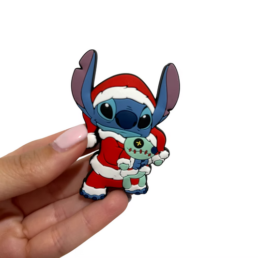 Iman Disneyland Paris Stitch Santa Navidad