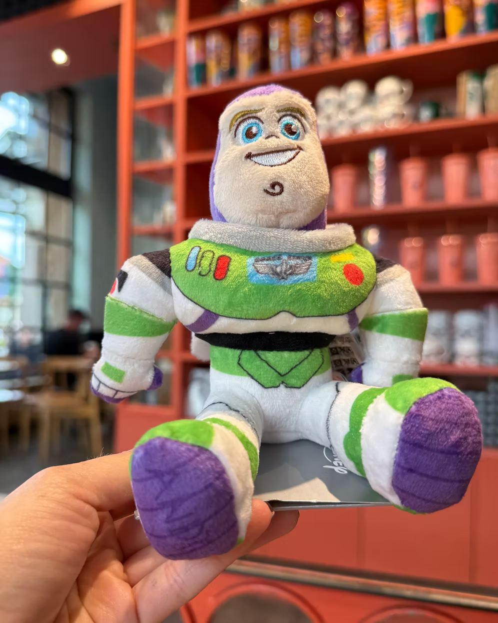 Peluche Buzz Lightyear hombro Disneyland Paris
