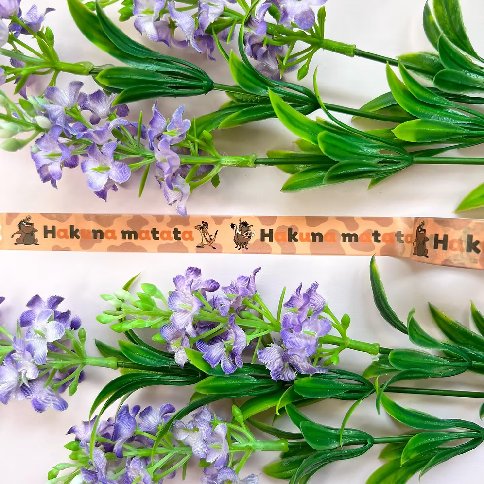 Washi Tape Hakuna Matata El Rey Leon Disney