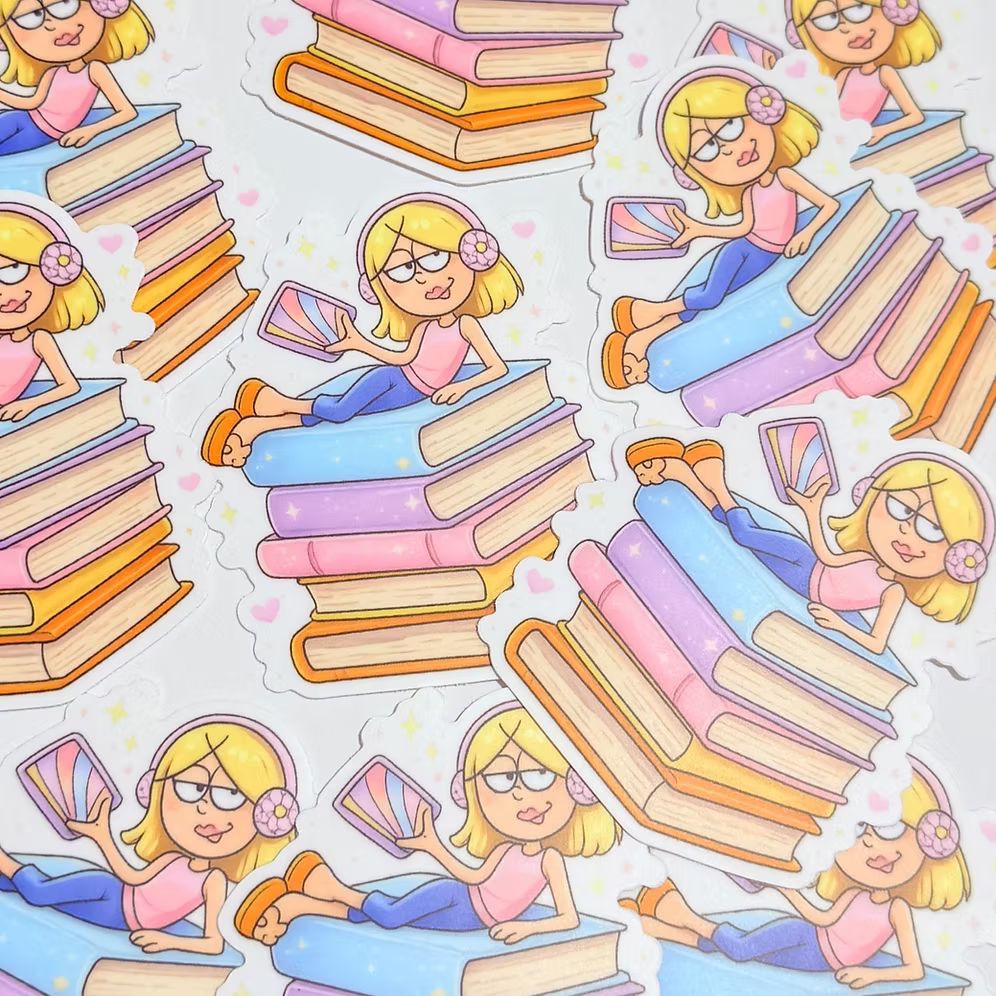 Pegatina Lizzie McGuire Books