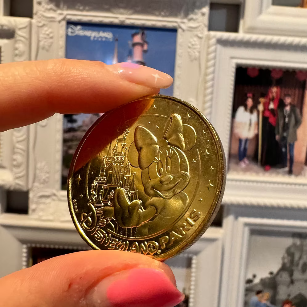 Moneda Minnie Mouse Castillo Disneyland Paris