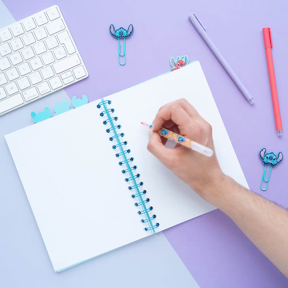 Cuaderno A5 Stitch Waves Disney