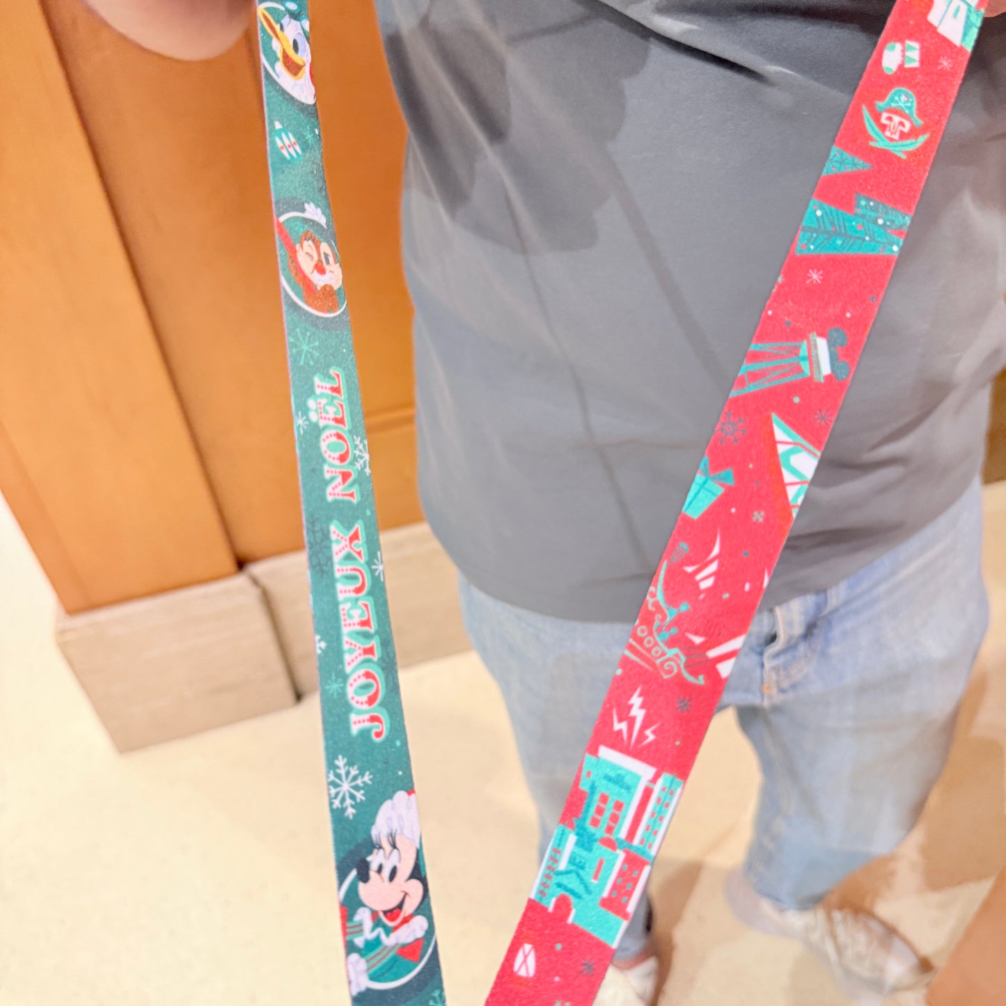 Lanyard Navidad 2026 Disneyland Paris