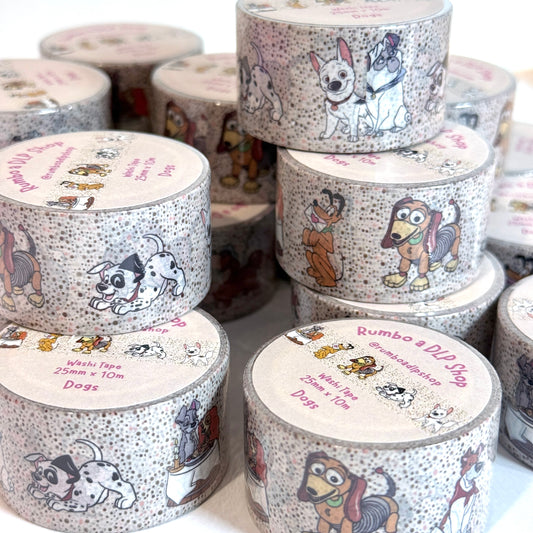 Washi Tape Disney Dogs