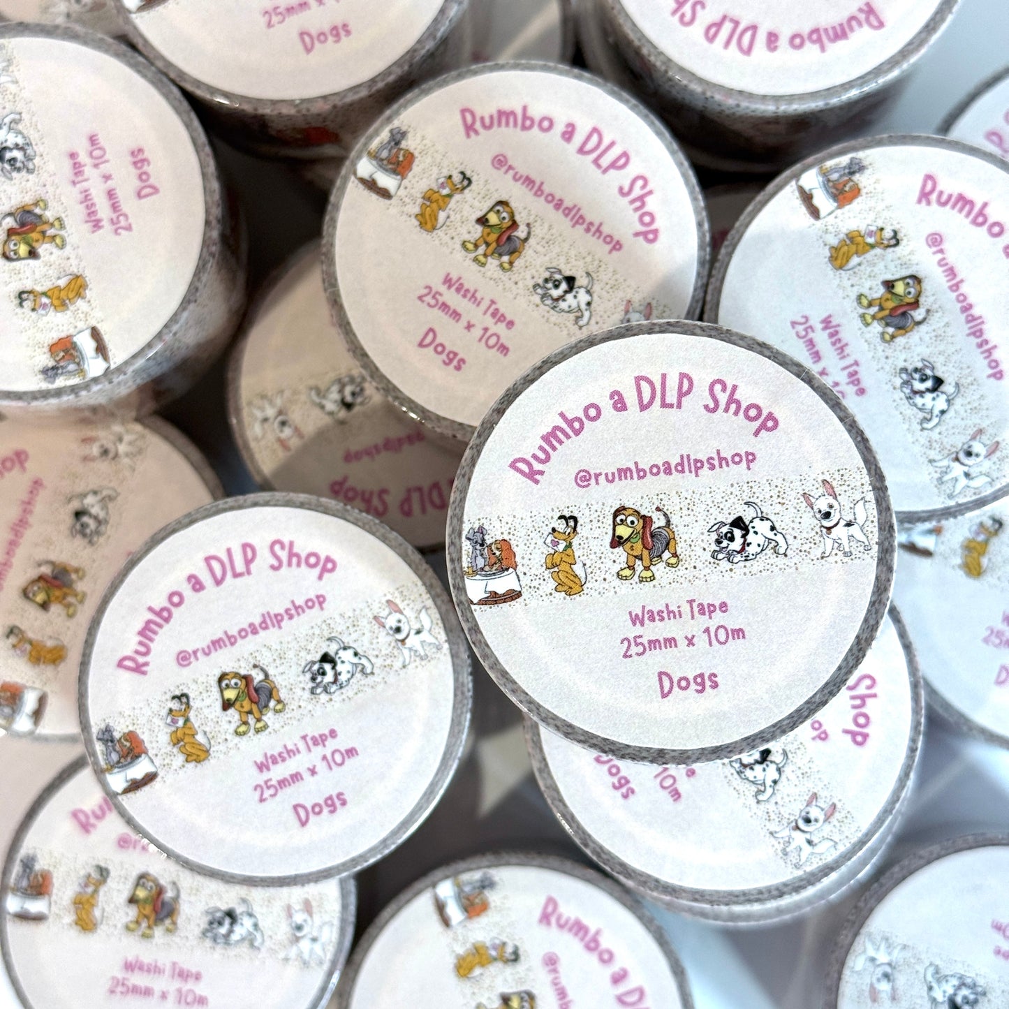 Washi Tape Disney Dogs