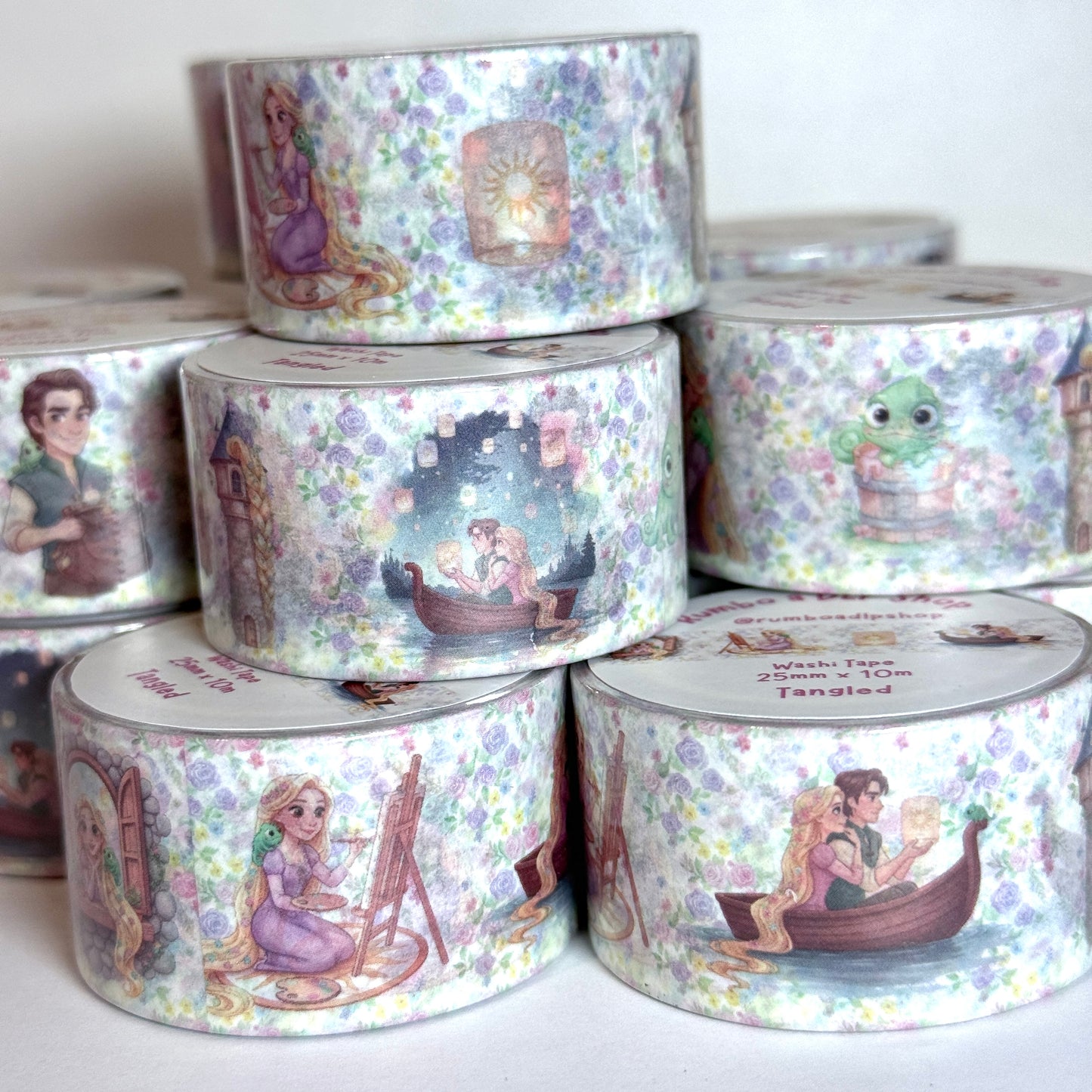 Washi Tape Rapunzel Enredados Tangled