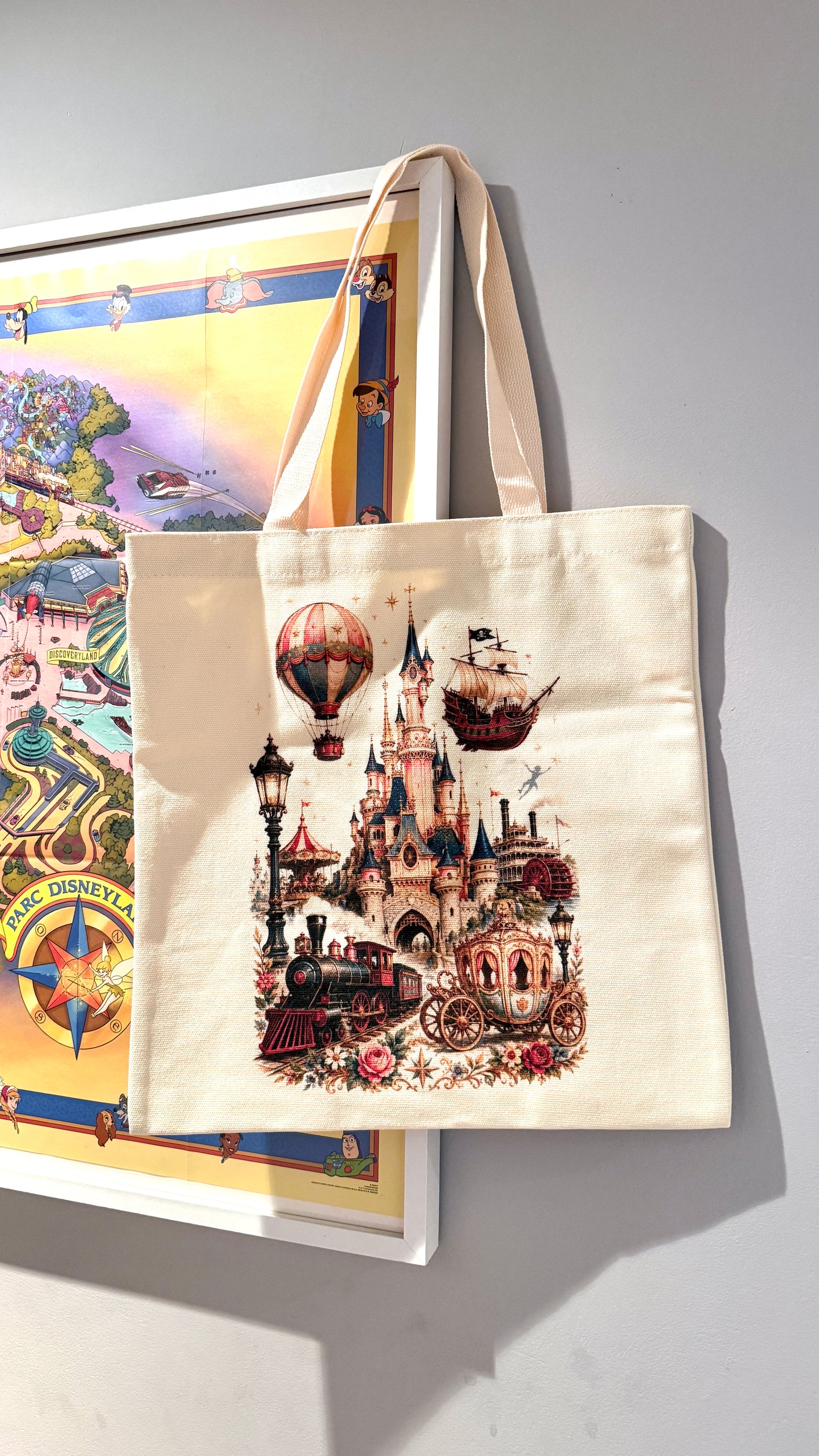 Bolsa Tote Bag Disneyland Paris Vintage