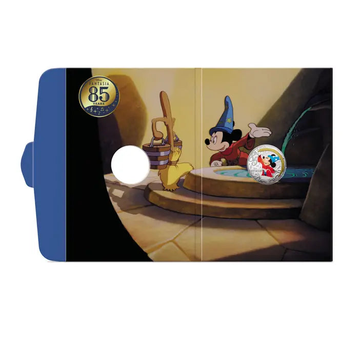 Moneda plata Mickey Mouse Fantasia