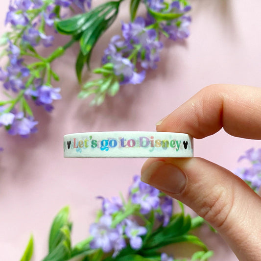 Washi Tape Vamos a Disney Mickey Mouse