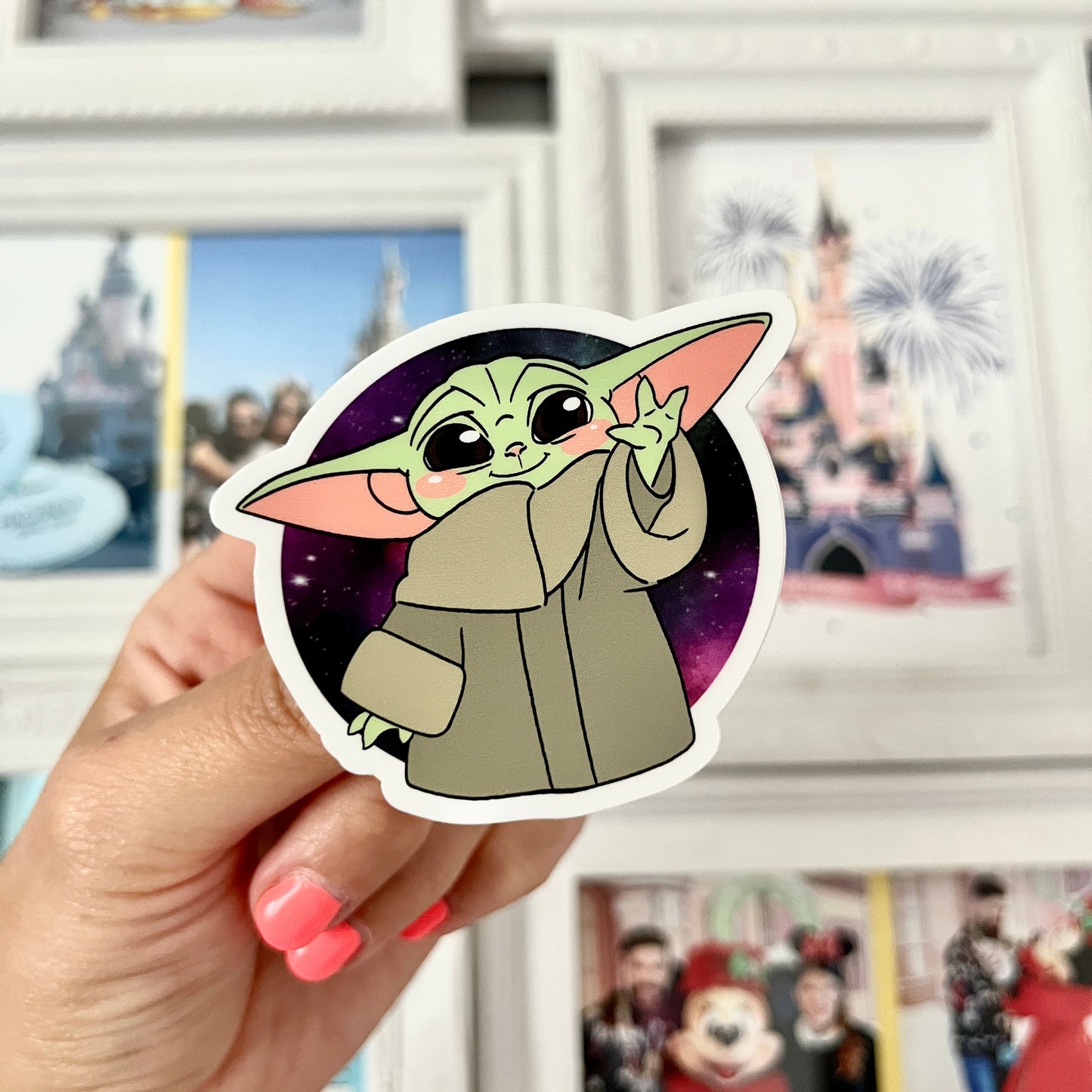Pegatina Grogu Baby Yoda Star Wars