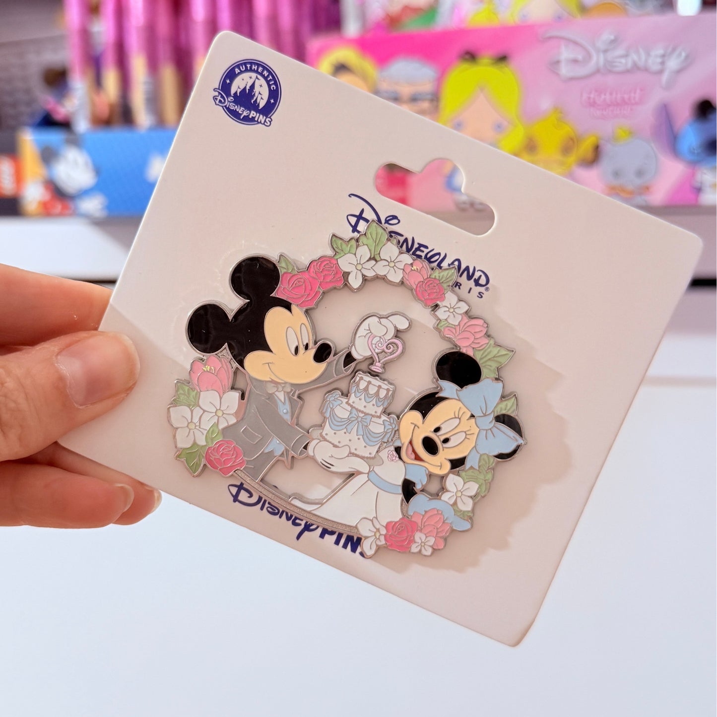Pin Boda Tarta Mickey Minnie Mouse Disneyland Paris