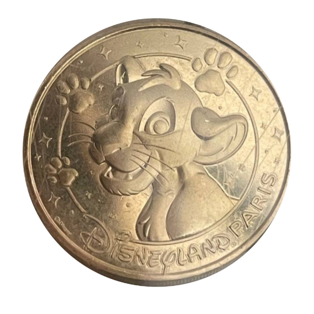 Moneda Simba El Rey Leon Disneyland Paris