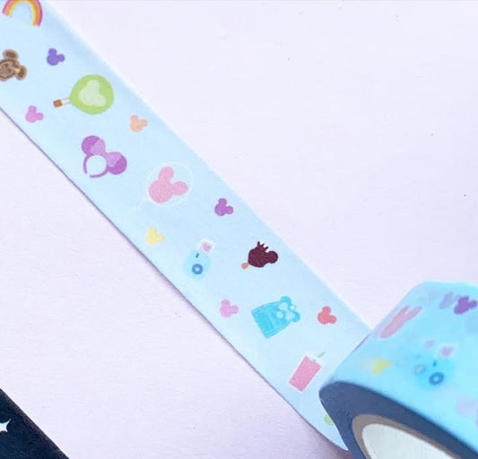 Washi Tape Disney Park Day