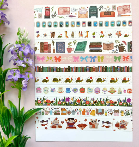 Washi Tape Tartas Cumpleaños