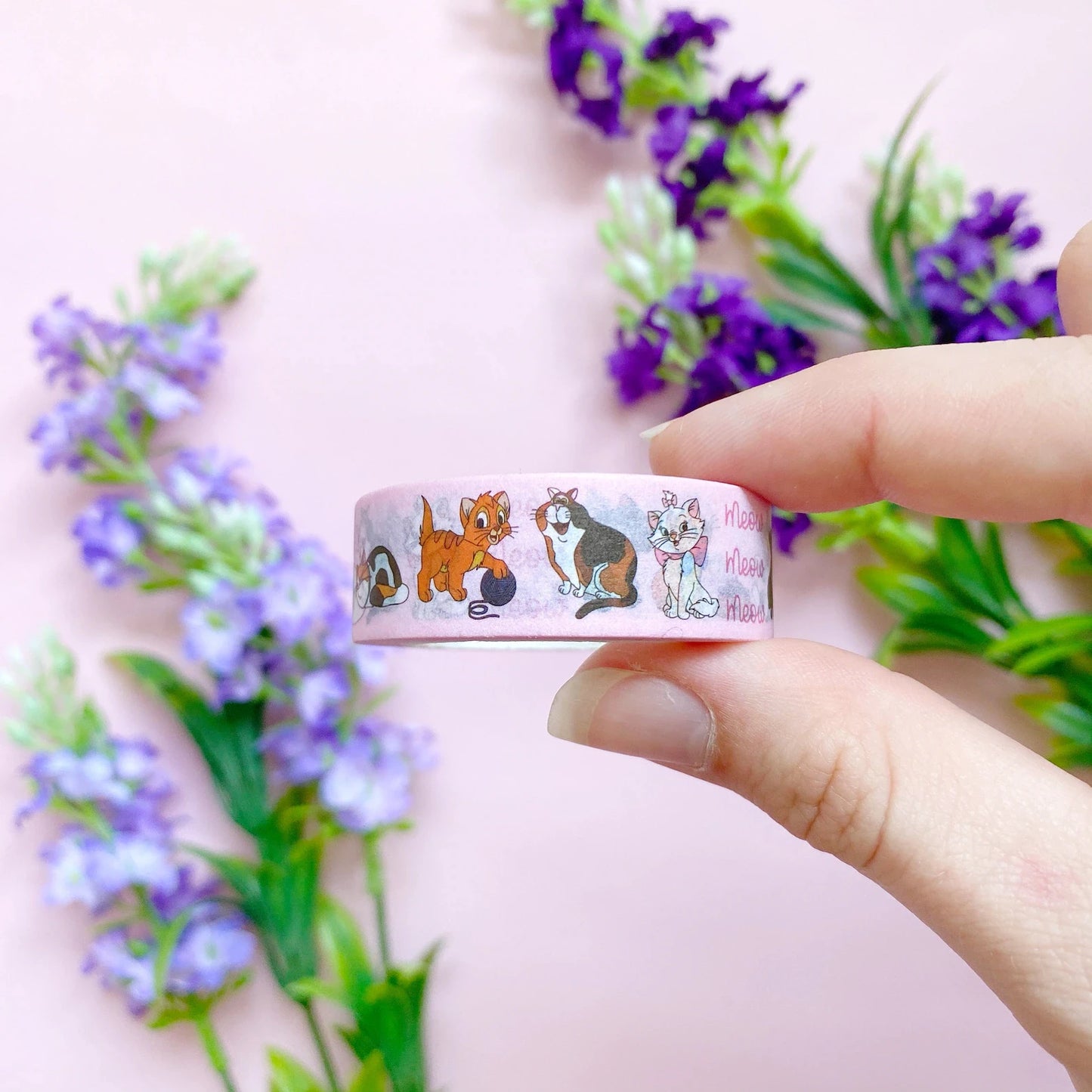 Washi Tape Gatos Disney