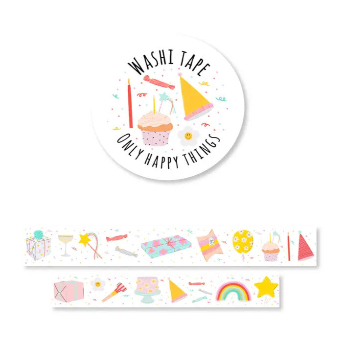 Washi Tape Fiesta Cumpleaños