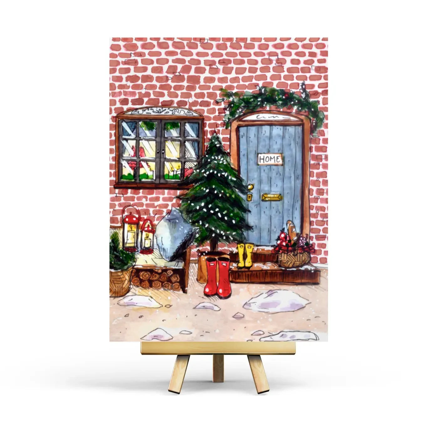 Postal Home Navidad