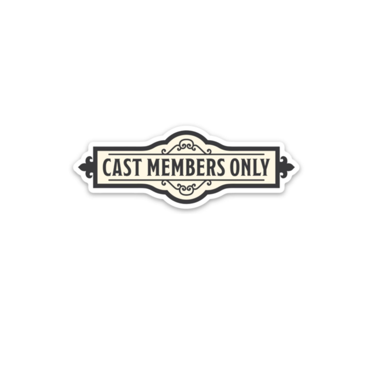 Pegatina Cast Members Only