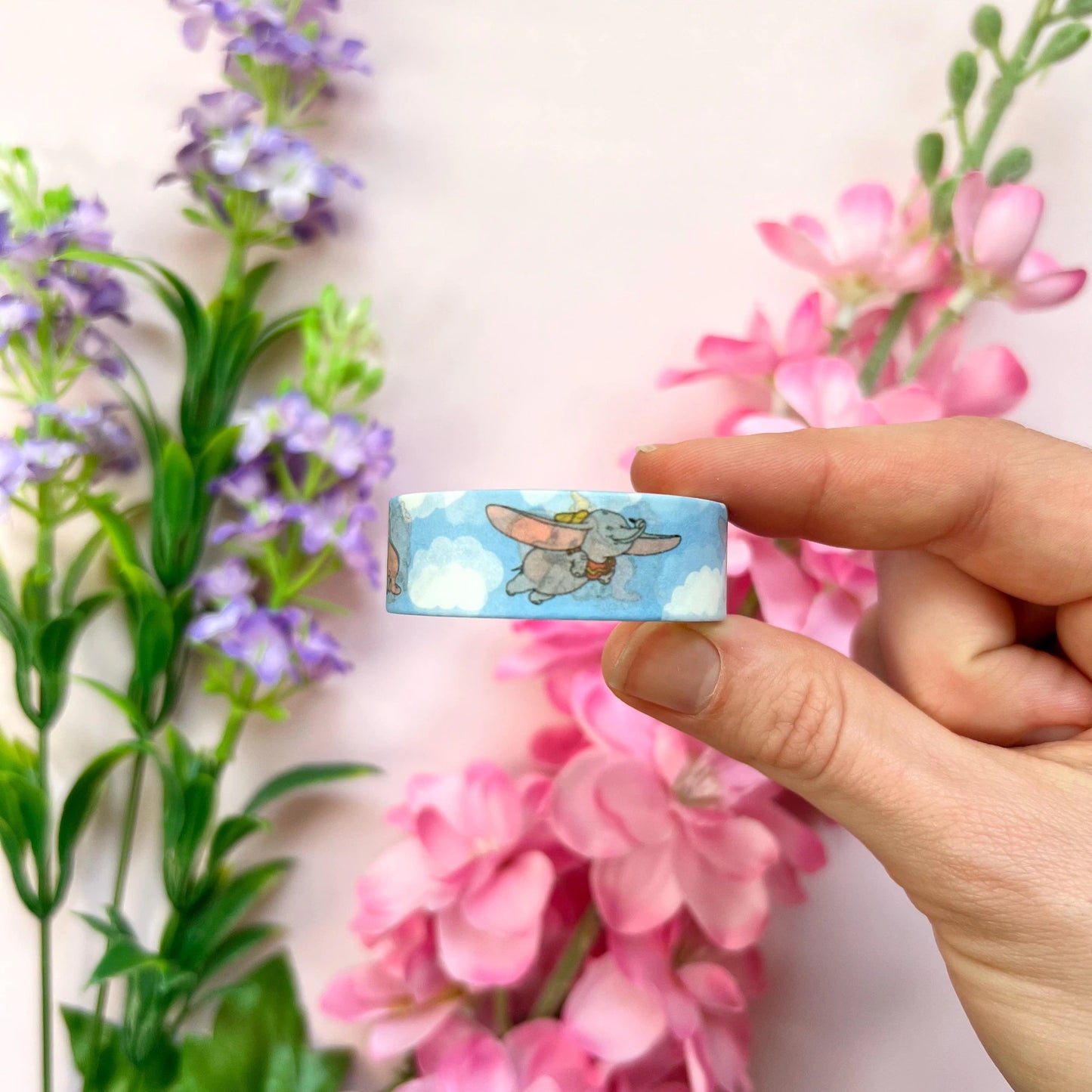 Washi Tape Dumbo Elefante volando