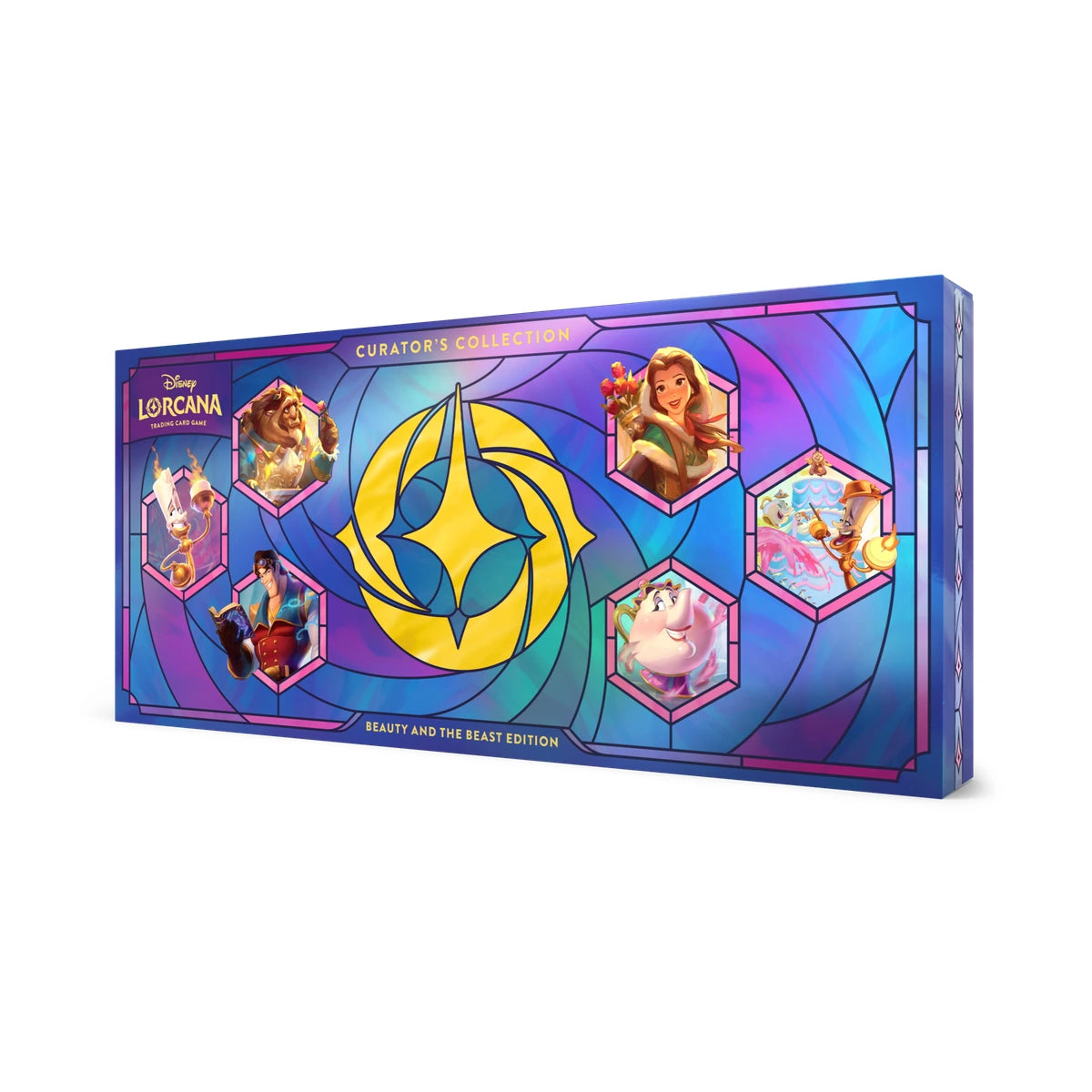 Pack 4 Lorcana Curator's Collection Beauty and the Beast Disney Ravensburger