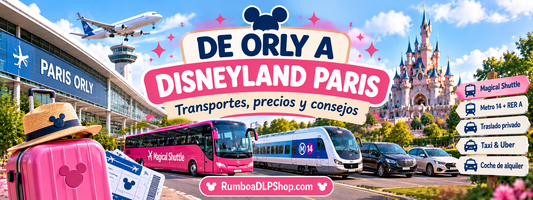 Cómo llegar desde el aeropuerto de Orly a Disneyland Paris en Magical Shuttle, metro, taxi o traslado privado