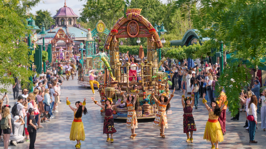Disney Princess Cavalcade Cabalgata Princesas Disney Adventure World Disneyland Paris