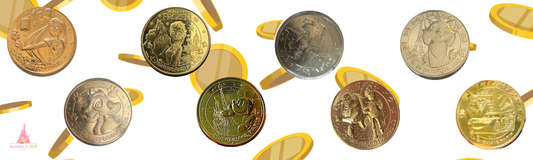 Colección de monedas de Disneyland Paris