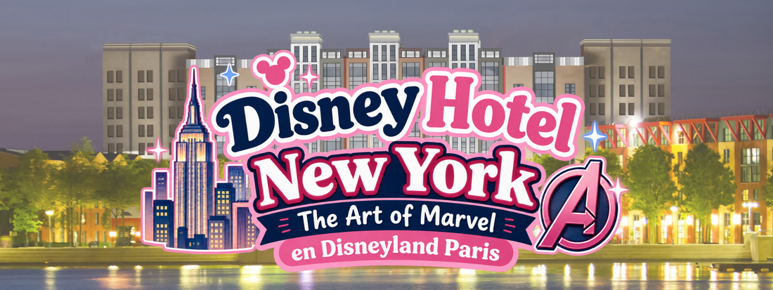 Disney Hotel New York The Art of Marvel en Disneyland Paris, hotel temático de los Vengadores