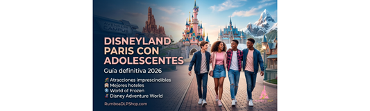 Disneyland Paris con adolescentes: guía definitiva 2026 + consejos