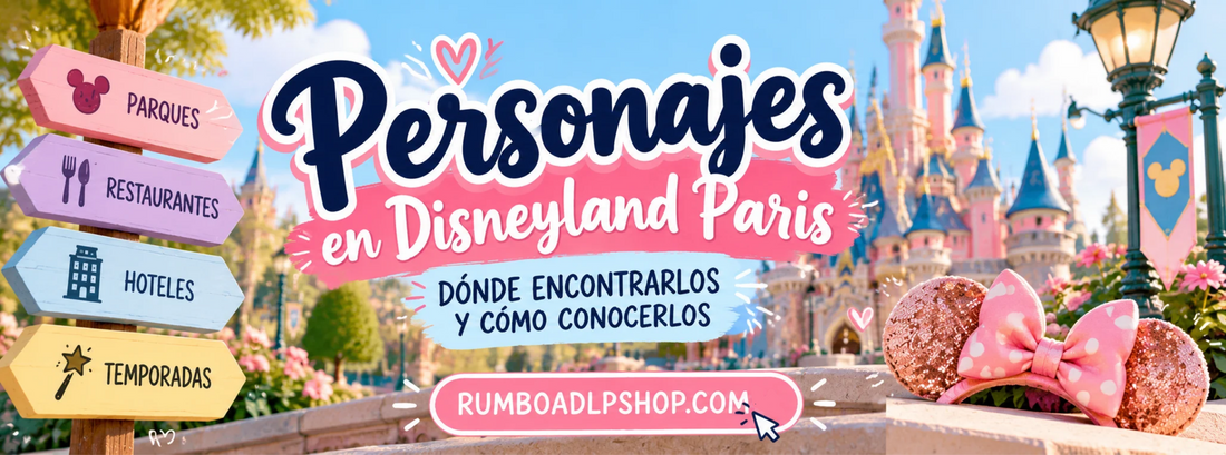 Personajes en Disneyland Paris: dónde encontrarlos y conocerlos