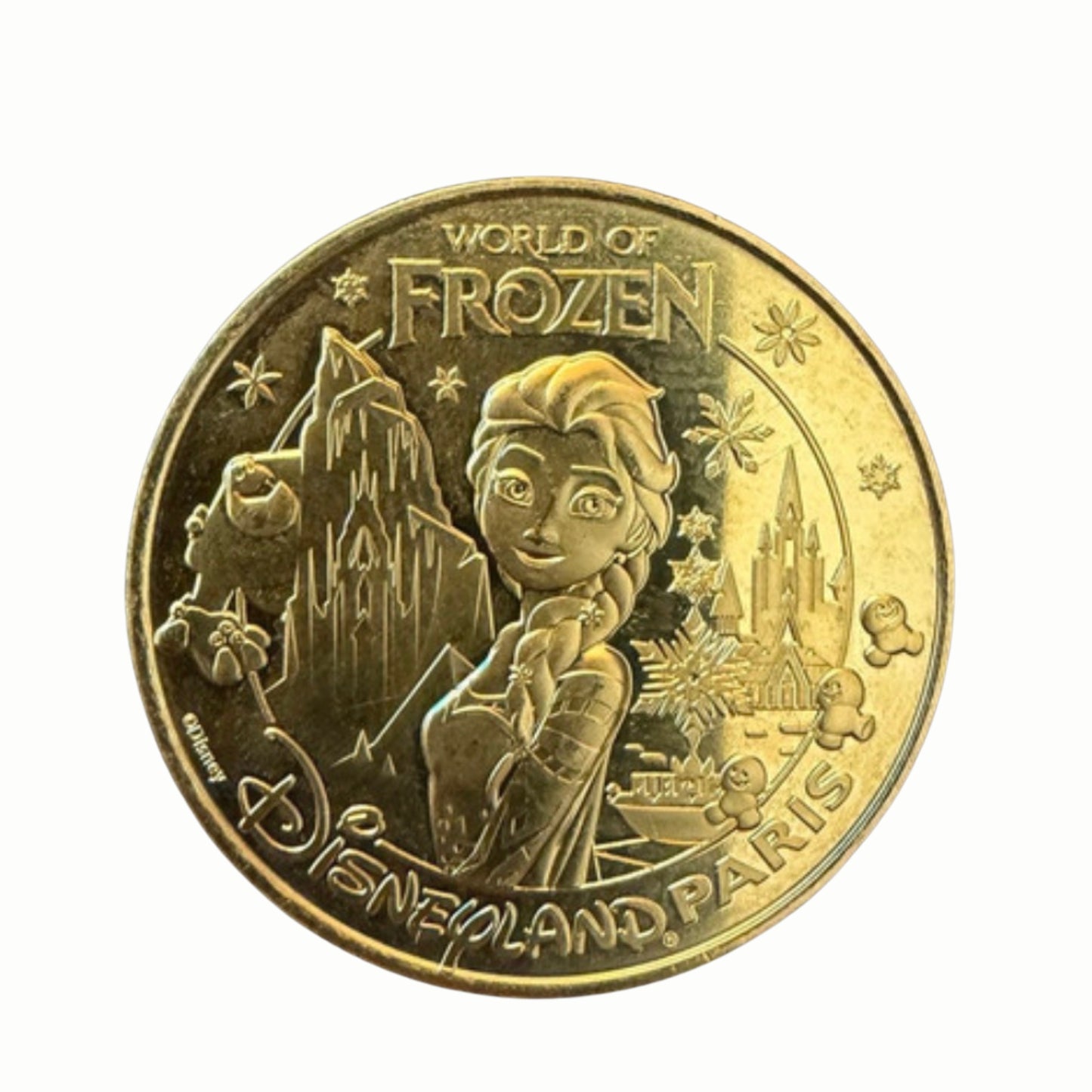 Moneda Elsa World of Frozen Disneyland Paris
