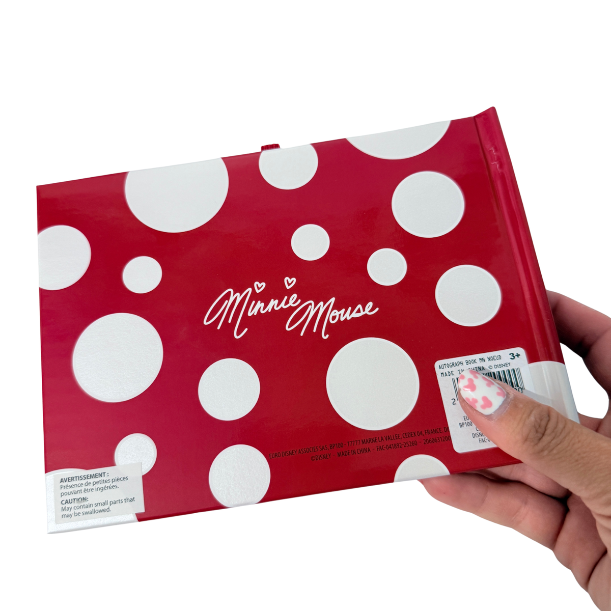 Set Libro de Firmas Minnie Mouse Disneyland Paris