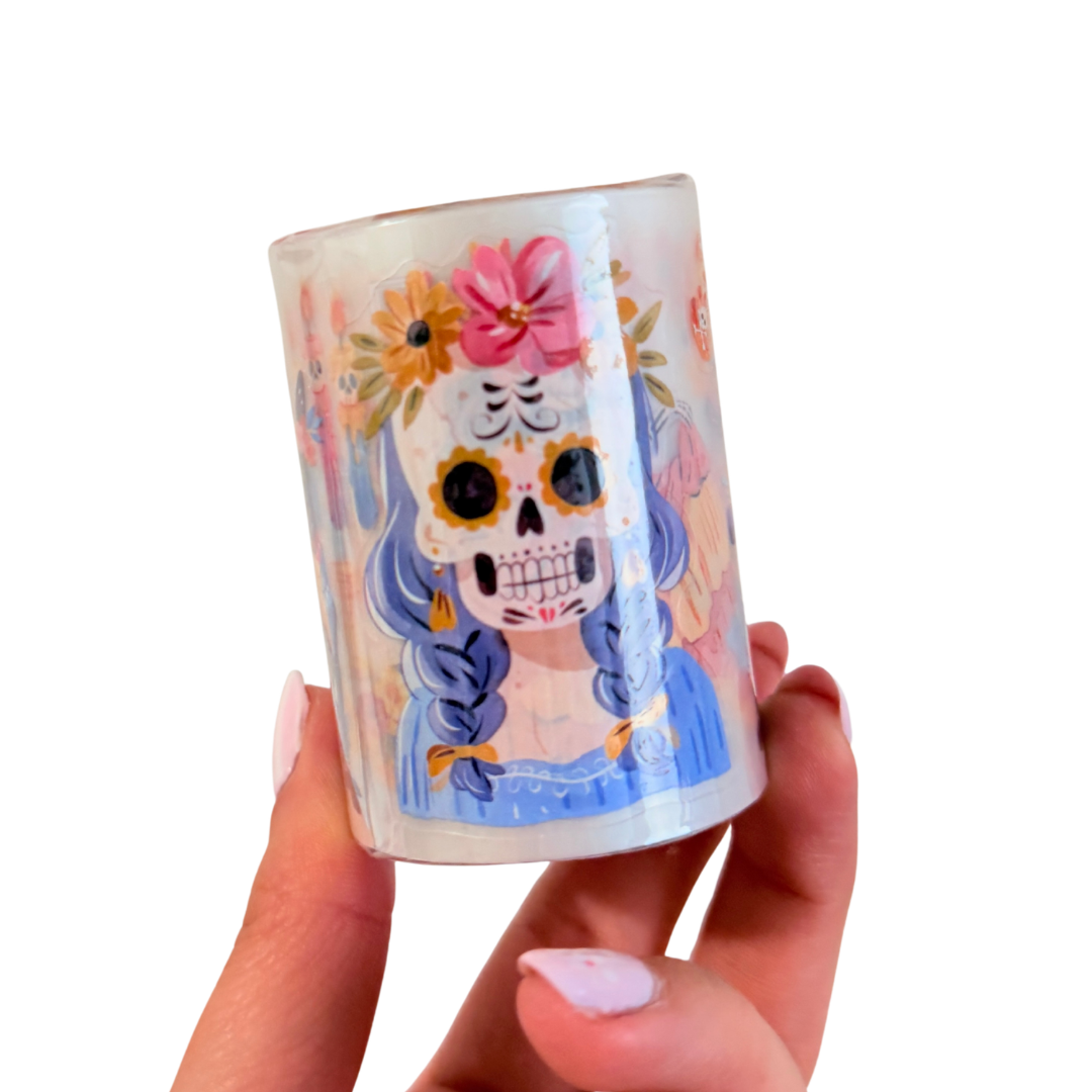 PET Tape precortada Dia de Muertos