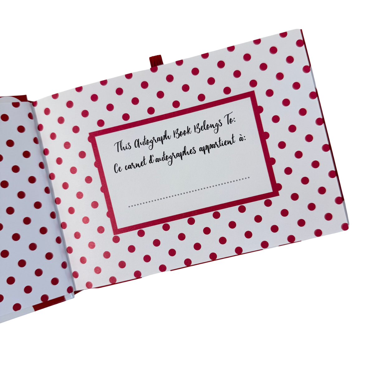 Set Libro de Firmas Minnie Mouse Disneyland Paris