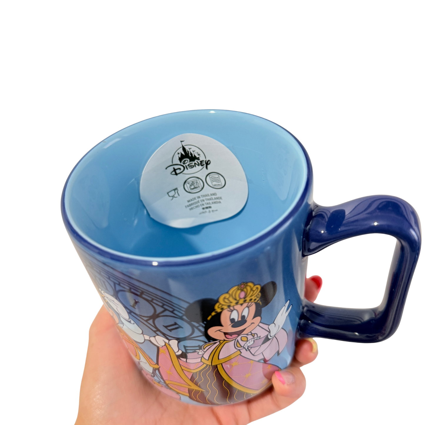Taza de Cerámica Mickey y Minnie Mouse Royal Banquet – Exclusiva Disneyland Hotel