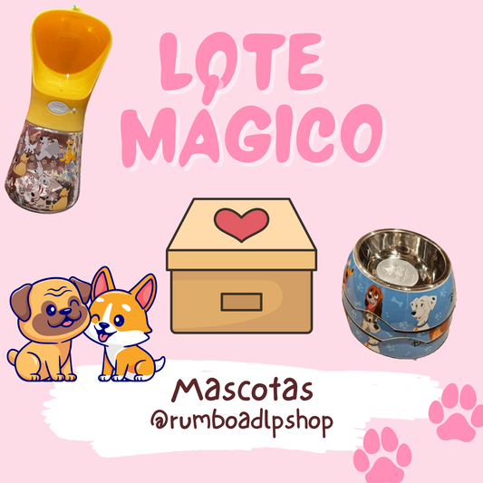 Lote Mágico Mascotas Perro Disneyland Paris