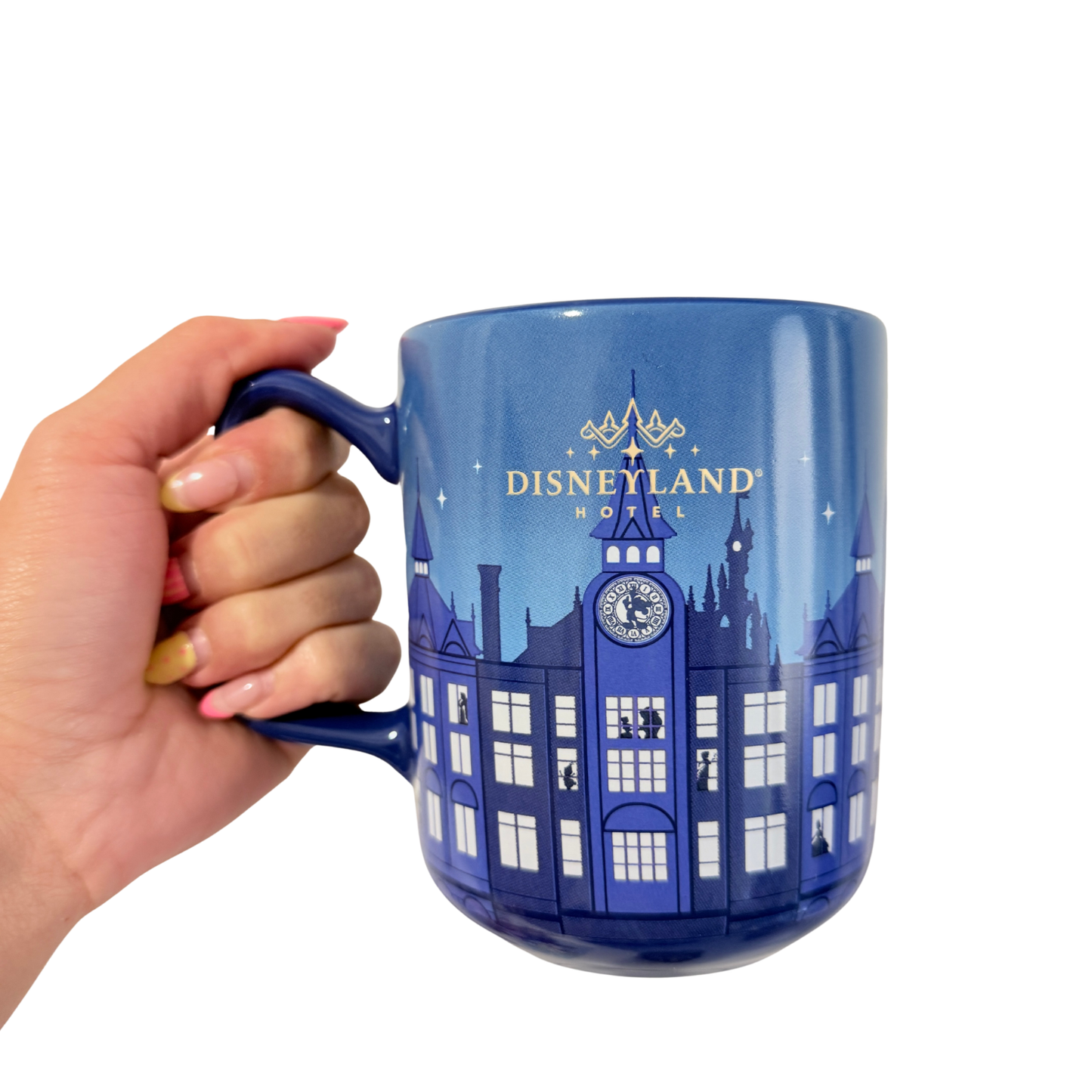 Taza de Cerámica Mickey y Minnie Mouse Royal Banquet – Exclusiva Disneyland Hotel