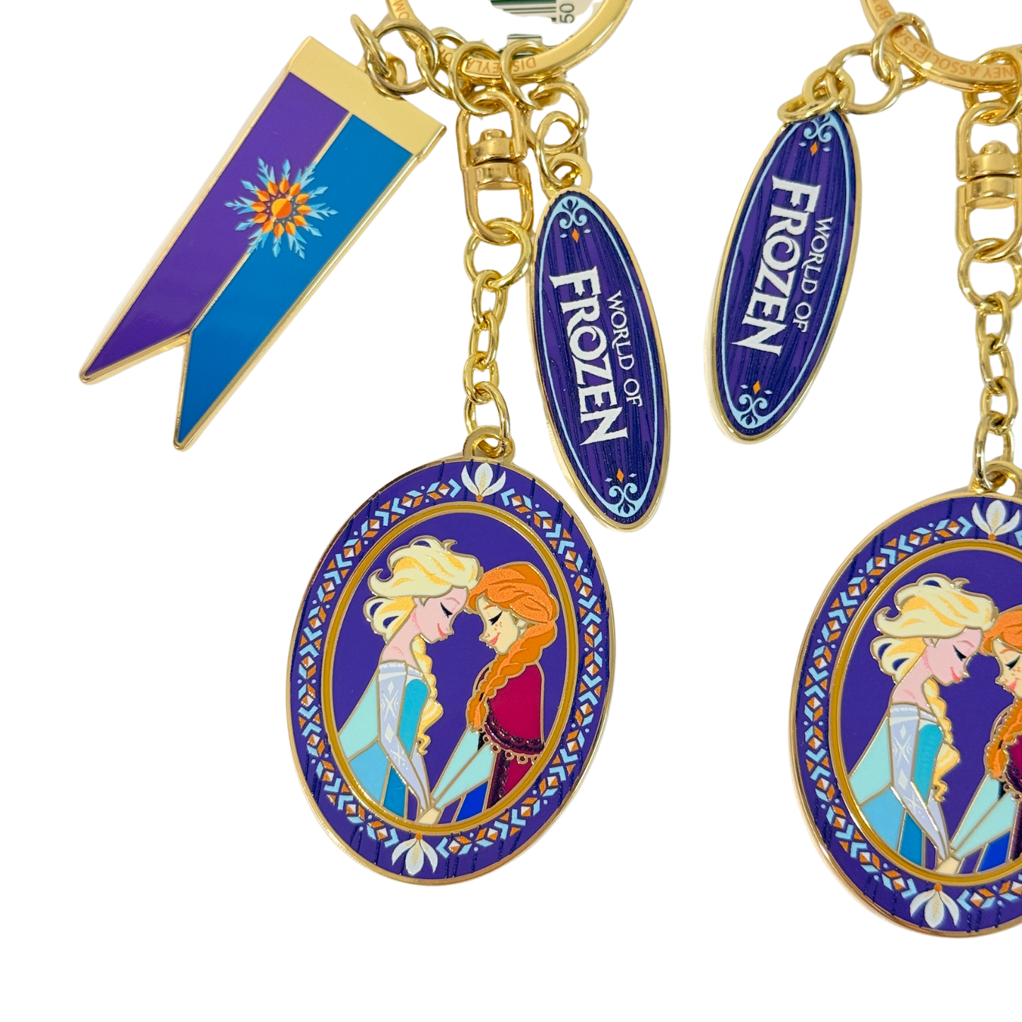 Llavero Elsa y Anna World of Frozen Disneyland Paris