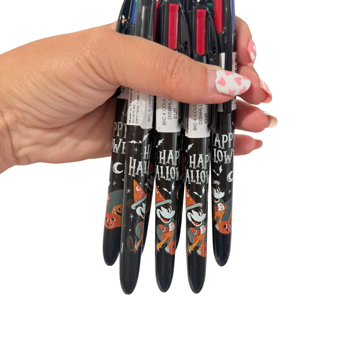 Bolígrafo Bic 4 colores Mickey Mouse Happy Halloween Disneyland París