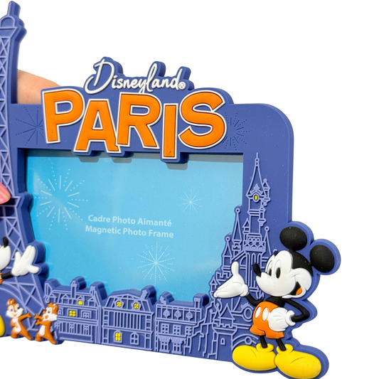 Imán Marco Disneyland Paris Torre Eiffel Mickey Minnie Mouse
